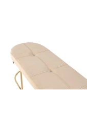 Viego Gold Exclusive Puf - Lüks Metal Gold Ayak, Chester Model Yatak Ucu Bench Puf - 4