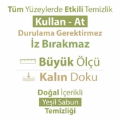 Turco Doğadan Yer Temizlik Havlusu Yeşil Sabun 12x50(600 Yaprak) - 4