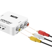 FULLY G-537O HDMI TO RCA MİNİ MODEL 1920X1080 PLASTİK KASA ÇEVİRİCİ KONVERTÖR - 4