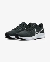 Nike Air Zoom Pegasus 39 Erkek Siyah Beyaz Koşu Ayakkabısı - 4
