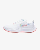 Nike Air Zoom Pegasus 37 Unisex Beyaz Koşu Ayakkabısı - 3