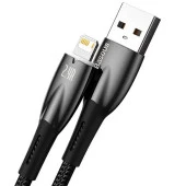 Baseus Glimmer Series iPhone Lightning to USB Hızlı Data Şarj Kablosu 1mt thumbnail 4