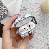 Airpods Airbag 35 Darbelere Karşı Dayanıklı Düğmeli  Uyumlu Kılıf - 2