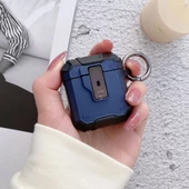 Airpods Airbag 35 Darbelere Karşı Dayanıklı Düğmeli  Uyumlu Kılıf - 6
