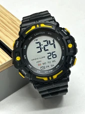 Captiva Büyük Kasa 3 Atm Digital Seri Alarm-Kronometre-Aydınlatma Özellikli Erkek Kol Saat CPK.NSX15 - 1