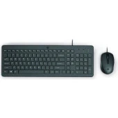 Hp 150 Kablolu Klavye Mouse Seti Türkçe Siyah 240J7AA - 1