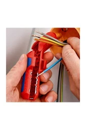 Knipex 16 95 01 Sb 135Mm Kablo Sıyırma Aleti 16 95 01 Sb - 3