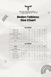 Tesmay 2493 Siyah -Yeşil Kısa Kol Havuz Mayosu - 4