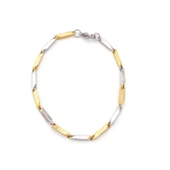 Çift Renkli Çizgili Erkek Bileklik EBLK-511 thumbnail 1