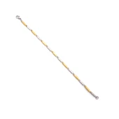 Çift Renkli Lazer Model Erkek Bileklik EBLK-513 thumbnail 3