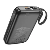 Polham Dahili Type-C Ve İphone Lightning Kablolu 22.5W 10000mAh Powerbank, Dijital Göstergeli Ultra Hızlı Powerbank - 3