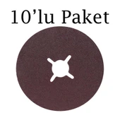 Brio Fiber Yaprak Zımpara 115Xp60 Ao 10'lu - 1