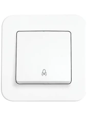 Viko Linnera Zil Anahtarı Beyaz (Çerçeve Dahil) 90440006 (4 Adet) thumbnail 3