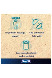 Oral-B Pro 3 - 3900 - Siyah Beyaz 2li Şarj Edilebi thumbnail 5