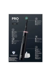 Oral-B Pro 3 - 3900 - Siyah Beyaz 2li Şarj Edilebi thumbnail 7