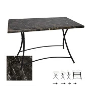 Modern Katlanır Werzalit Tabla Masa (80X120) - Teramo - 1