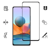 Xiaomi Poco M5S Kenarları Kırılmaya Dayanıklı Cam Ekran Koruyucu - 4