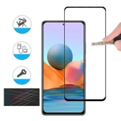 Xiaomi Poco M5S Kenarları Kırılmaya Dayanıklı Cam Ekran Koruyucu - 3
