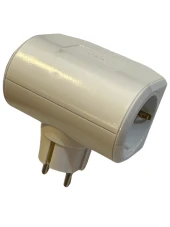 Viko Üçlü Topraklı Fiş Priz Yonca Plus Beyaz (4 Adet) thumbnail 3