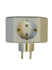 Viko Üçlü Topraklı Fiş Priz Yonca Plus Beyaz (4 Adet) thumbnail 4