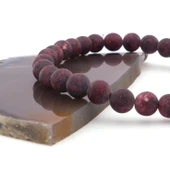 Ametist Doğal Taş Erkek Bileklik EBLK-382 thumbnail 4