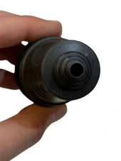 Nead 1x16 Kauçuk Düz Fiş Monofaze Siyah (10 Adet) - 4