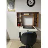 DUVARA MONTE KİTAP-LEPTOP ÇALIŞMA MASASI - 1