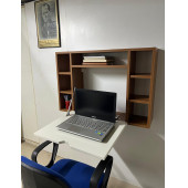 DUVARA MONTE KİTAP-LEPTOP ÇALIŞMA MASASI - 2