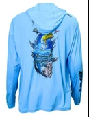 BKK Long Sleeve Casual Shirt Light Blue thumbnail 12