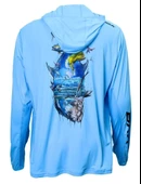 BKK Long Sleeve Casual Shirt Light Blue thumbnail 3