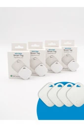 Smart Tag Akıllı Takip Cihazı Iphone Bul Uyumlu, - Dörtlü Paket - 1