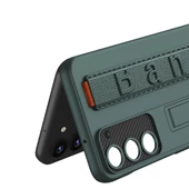 S23 Uyumlu  Uyumlu KılıfStandlı El Tutacaklı Band Kapak - 7