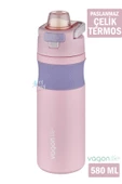 Vagonlife 580 ML Çelik Termos Pipetli/Pipetsiz(Rahat İçim) Kaydırmaz Gövde-FFVGN033580ML - 10