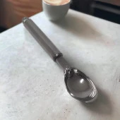 Paslanmaz Çelik Dondurma Kaşığı Dondurma Alma Kaşığı Dondurmacı Kaşığı Mini Köfte Lokma Kaşığı Muffin Hamur Kaşığı - 6