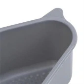 Vantuzlu Üçgen Sebze Meyve  Lavabo Raf Evye Süzgeç Sünger Tutucu Düzenleyici Mutfak Organize - 4