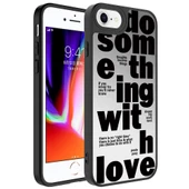 iPhone 7 Uyumlu  Uyumlu KılıfAynalı Desenli Kamera Korumalı Parlak Mirror Kapak - 1