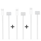 Apple Usb-c to Magsafe 3 kablo 2m Üçlü set - Type-c cihazlar için şarj kablosu - 1