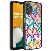 A32 4G Uyumlu  Uyumlu KılıfAynalı Desenli Kamera Korumalı Parlak Mirror Kapak - 1
