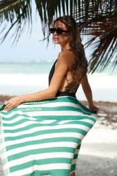 Green Petition Doğa Dostu Delmor Fit Plaj Havlusu 76x142 Cm Lime - 4