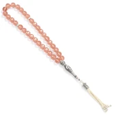 925 Ayar Gümüş Sulanyt Taşlı Yuvarlak FasetliTesbih thumbnail 2