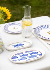 The Mia Fish Oval Servis 2li 26 cm thumbnail 3