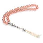 925 Ayar Gümüş Sulanyt Taşlı Yuvarlak FasetliTesbih thumbnail 1