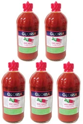 GLORİA Acı Sos 474Ml X5 Adet - 1