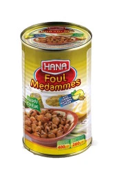 HANA Kimyon Ve Doğal Limonlu Bakla Konservesi 400Gr X4Adet - 3