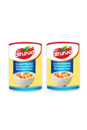 ALTUNSA Custard Powder Vanılya Aromalı Muhallebı Tozu 250 Gr X 2Adet - 1