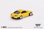 Mini GT Nissan Silvia (S15) Rocket Bunny Bronze Yellow 643 thumbnail 2
