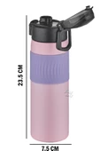 Vagonlife 580 ML Çelik Termos Rahat İçim Kaydırmaz Gövde-FFVGN031580ML - 11
