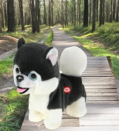 Yürüyen, Ses Tekrarlı, Hareketli Sevimli Peluş Köpek Boo - Cute Pomeranian - 6