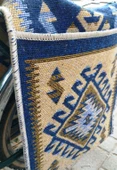 Motosiklet Heybe Çanta, Antik Kilimden Üretilmiş, Iki Gözlü, farklı renklerde - 2