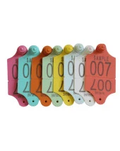 Büyükbaş Hayvan Kulak Küpesi Pembe 1-400 Arası - 6